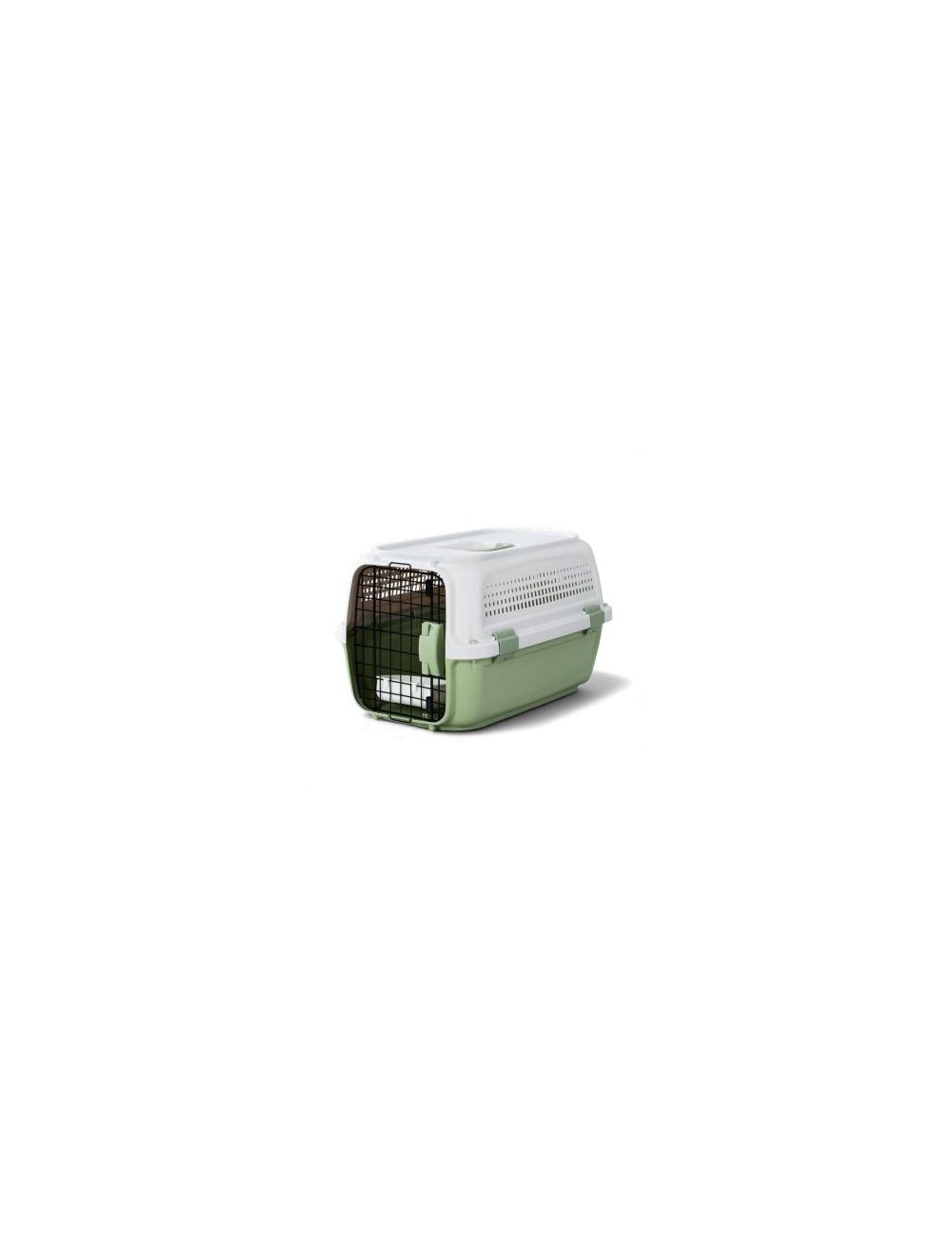 CAJA TRANSPORTADORA JCBPET DOBLE PUERTA VERDE REF BH-2S - 56.5*36*32.5