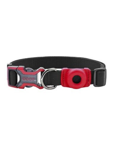 COLLAR DE NYLON DOCO AIRTAG D-RING -NEGRO- L REF ATC-23002