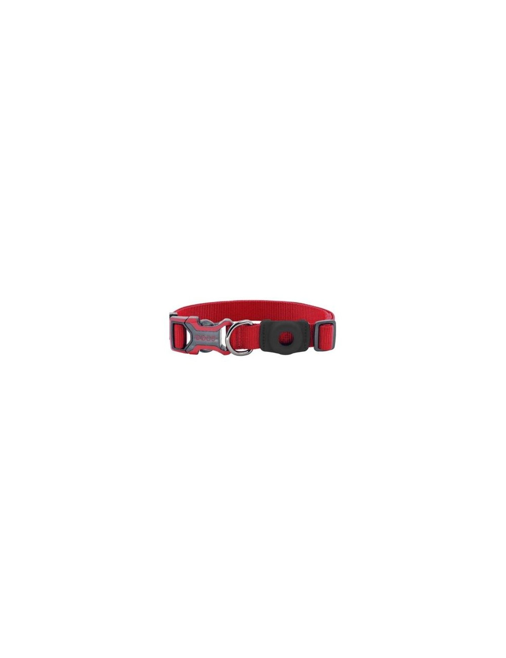 COLLAR DE NYLON DOCO AIRTAG D-RING -ROJO- L REF ATC-23002