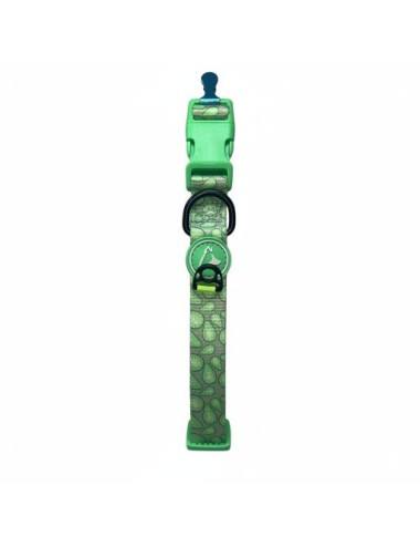 COLLAR DE NYLON DOCO -ESTAMPADO AGUACATE- M REF DCL002