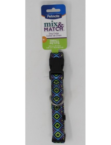 COLLAR PETMATE MIX & MATCH VERDE MASC PEQUEÑO REF. 12617