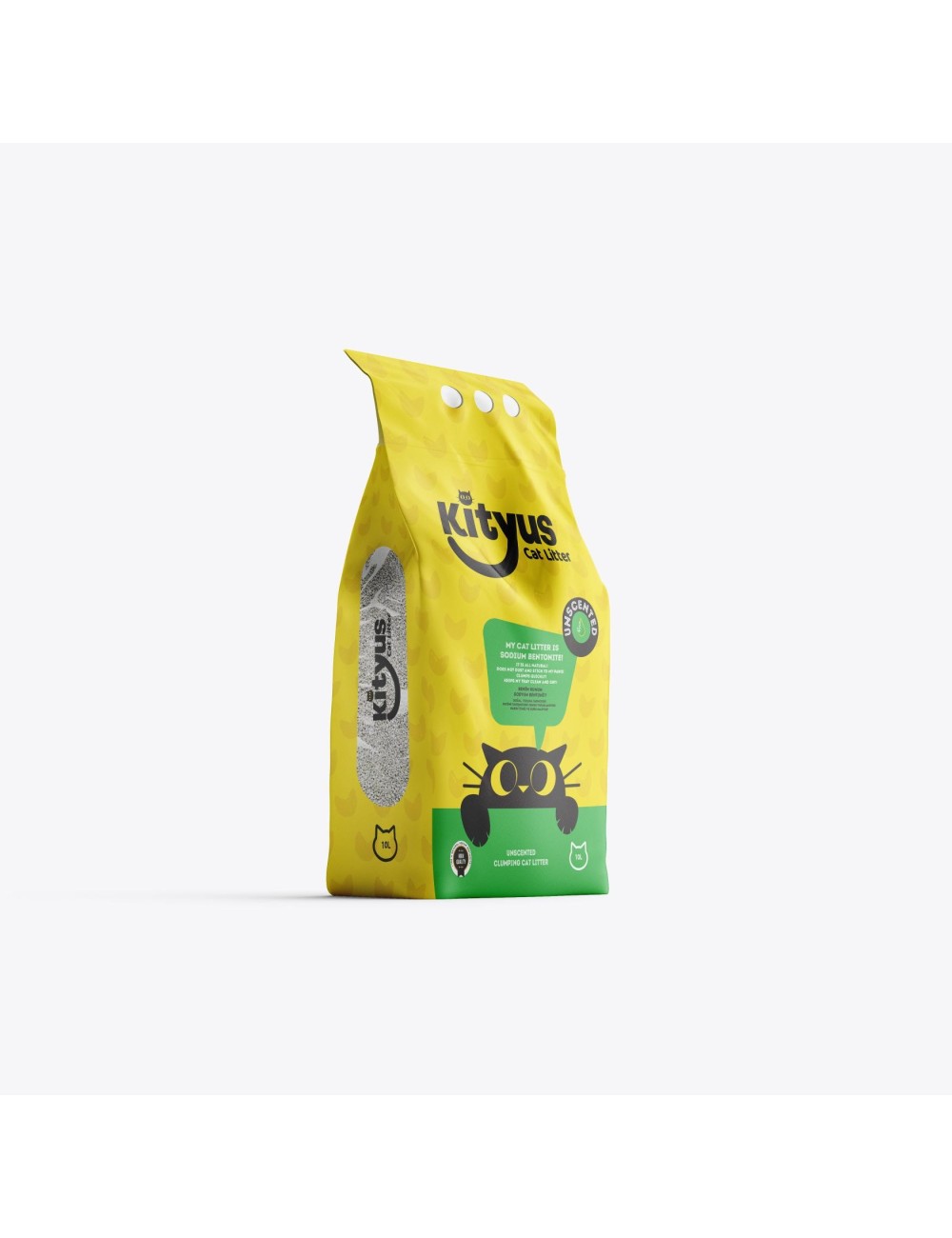 ARENA -KITYUS- UNSCENTED CLUMPING CAT LITTER X 10 LITROS