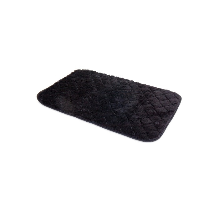 ALFOMBRA PETMATE COLOR NEGRO CHICO 17,5X11,5 REF. 84201