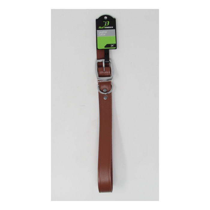 COLLAR PETMATE RUFFMAXX CUERO MARRON XGRANDE REF. 10832