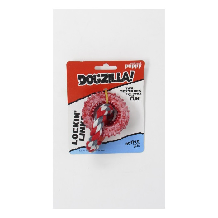 JUGUETE PETMATE DOGZILLA LOCKIN LINKS PERRO PEQUEÑO REF. 30811