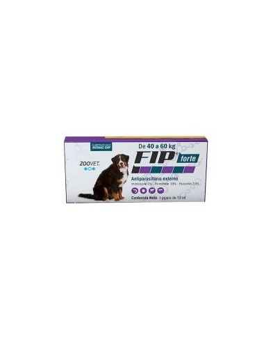 FIP FORTE PERROS DE 40 A 60 KILOS X 1 PIPETA (UNIDAD)