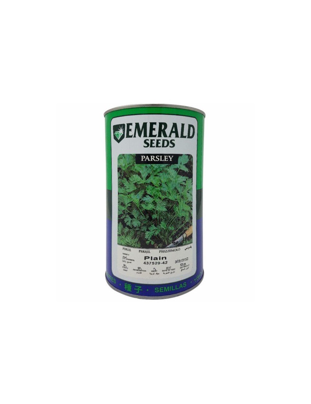 PEREJIL PLAIN -EMERALD- LATA X 500 GRAMOS