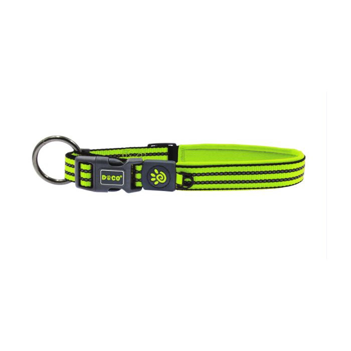COLLAR DE NYLON DOCO  VARIO -VERDE- S REF DCV006