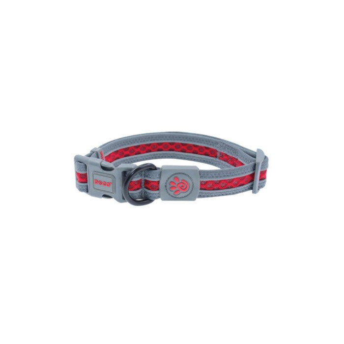 COLLAR DE NYLON DOCO LUNAR -ROJO- M REF DCA032