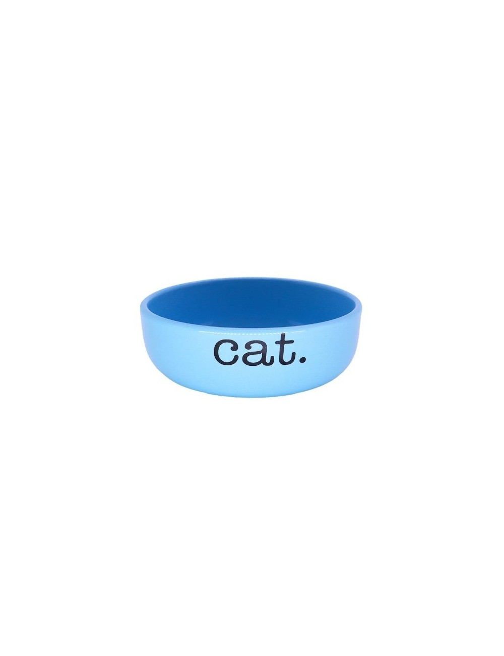 COMEDERO CERAMICO AZUL PARA GATO - REF.: 11582
