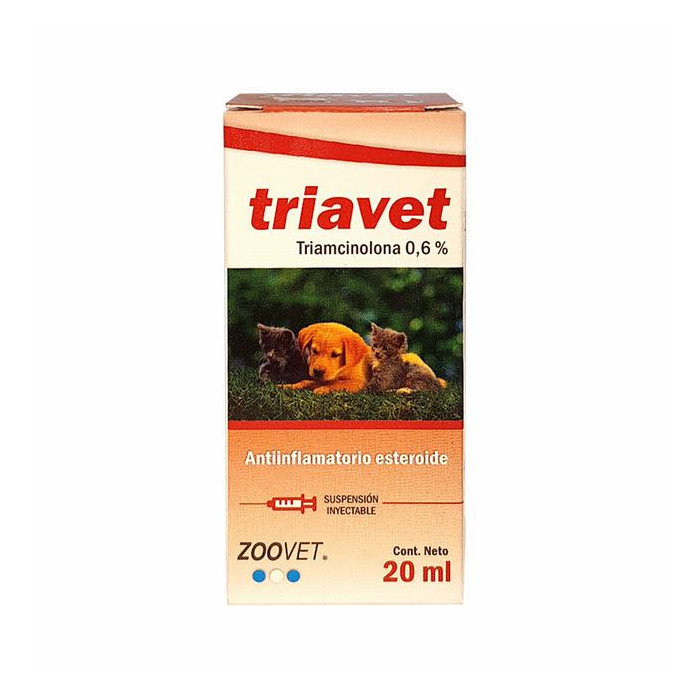 TRIAVET INY. X 20 C.C.