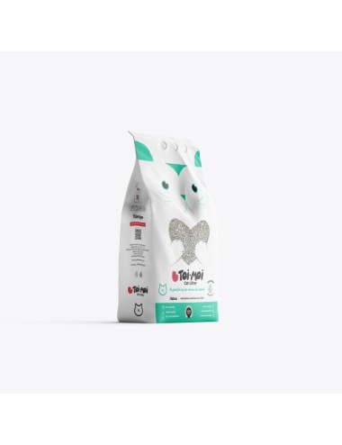 ARENA NATURA -TOI MOI- UNSCENTED CLUMPING CAT LITTER X 5 LITROS