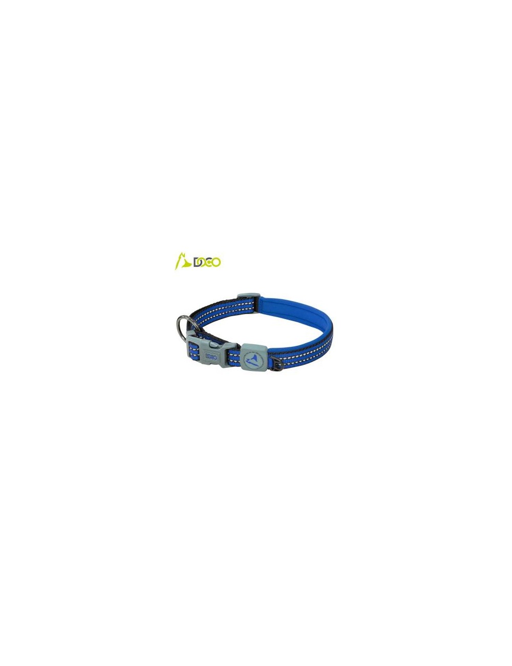COLLAR DE NYLON DOCO VARIO REFLECTIVO -AZUL- L REF DCV002