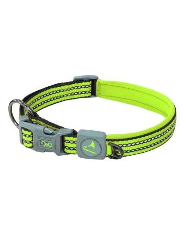 COLLAR DE NYLON DOCO VARIO REFLECTIVO -VERDE- L REF DCV002