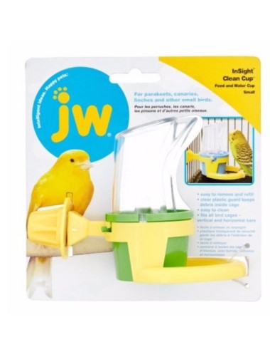 COMEDERO Y BEBEDERO PETMATE JW PARA AVES  REF. 31308
