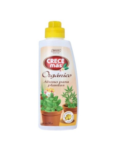 CRECE MAS ABONO ORGANICO PARA PLANTAS REF. 3124 X 345 CC