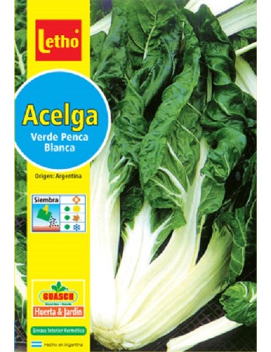 LETHO ACELGA VERDE PENCA BLANCA X 10 GRAMOS