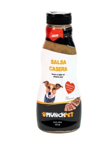 SALSA CASERA -MUNCHPET- X 350 GRAMOS