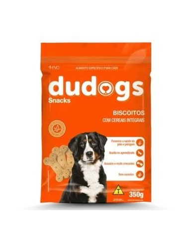 DUDOGS SNACK GALLETAS CON CEREALES INTEGRALES 350 GRS.