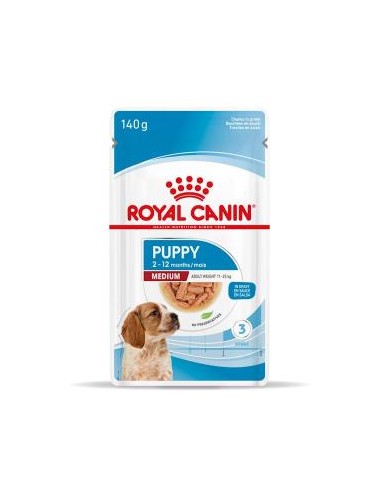 RCF SHN POUCH MEDIUM PUPPY  X 140 GRS