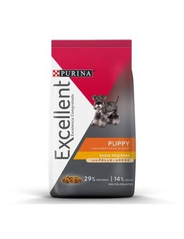 EXCELLENT DOG PUPPY SMALL BREED X3KG AR