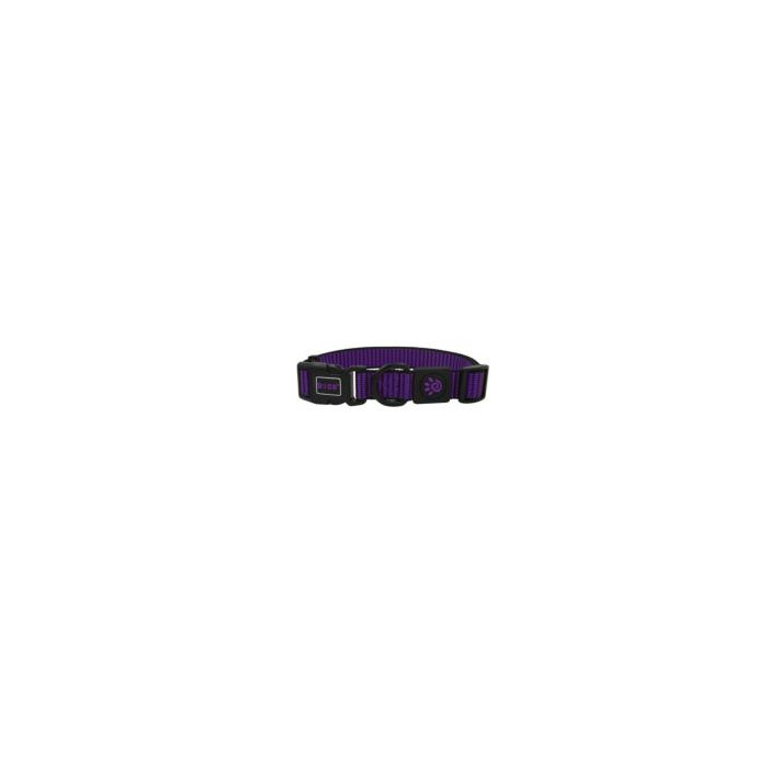 COLLAR DE NYLON DOCO PATTERN -MORADO- M REF DCS008