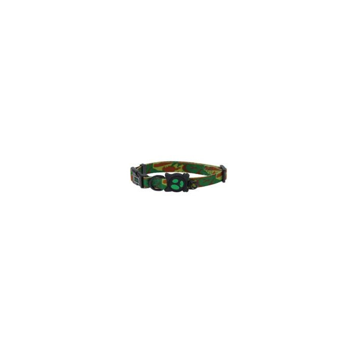 COLLAR DE NYLON DOCO -ESTAMPADO MILITAR- S REF DCL002