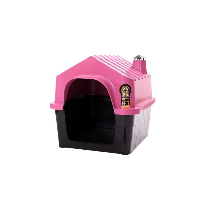 CASITA PARA PERRO -DURAPETS- ROSA N°2 REF.: 10284