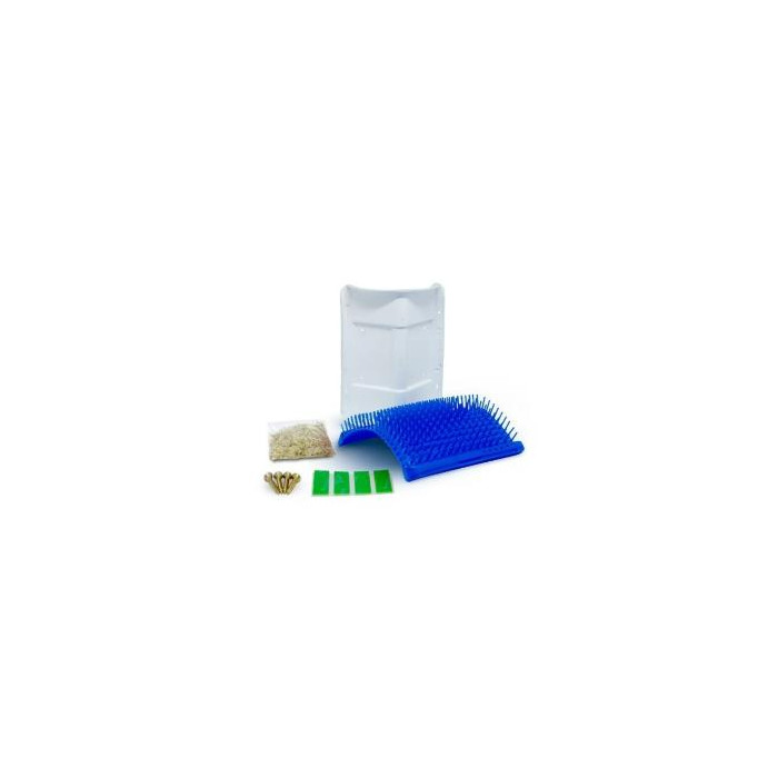 MASAJEADOR PARA GATO -TRUQYS PETS- AZUL CON CATNIP REF.: 2040AZ