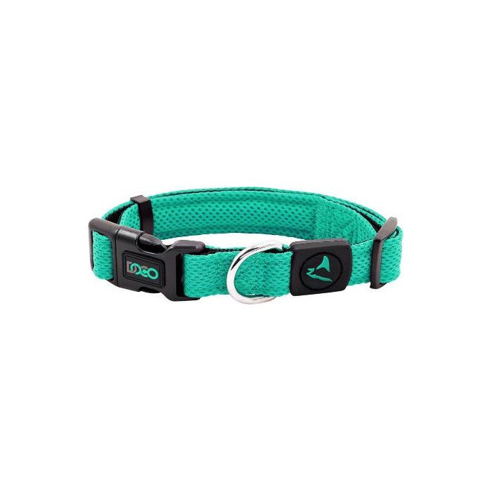 COLLAR DE NYLON DOCO PUFFY -VERDE- M REF DCA102