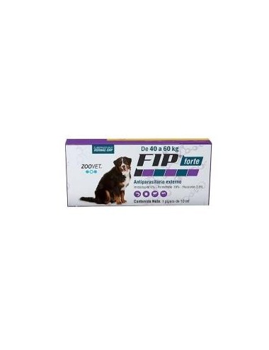 FIP FORTE PERROS DE 40 A 60 KILOS X 1 PIPETA (UNIDAD)