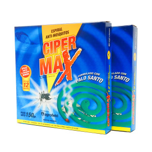 CIPERMAX ESPIRALES X 12...