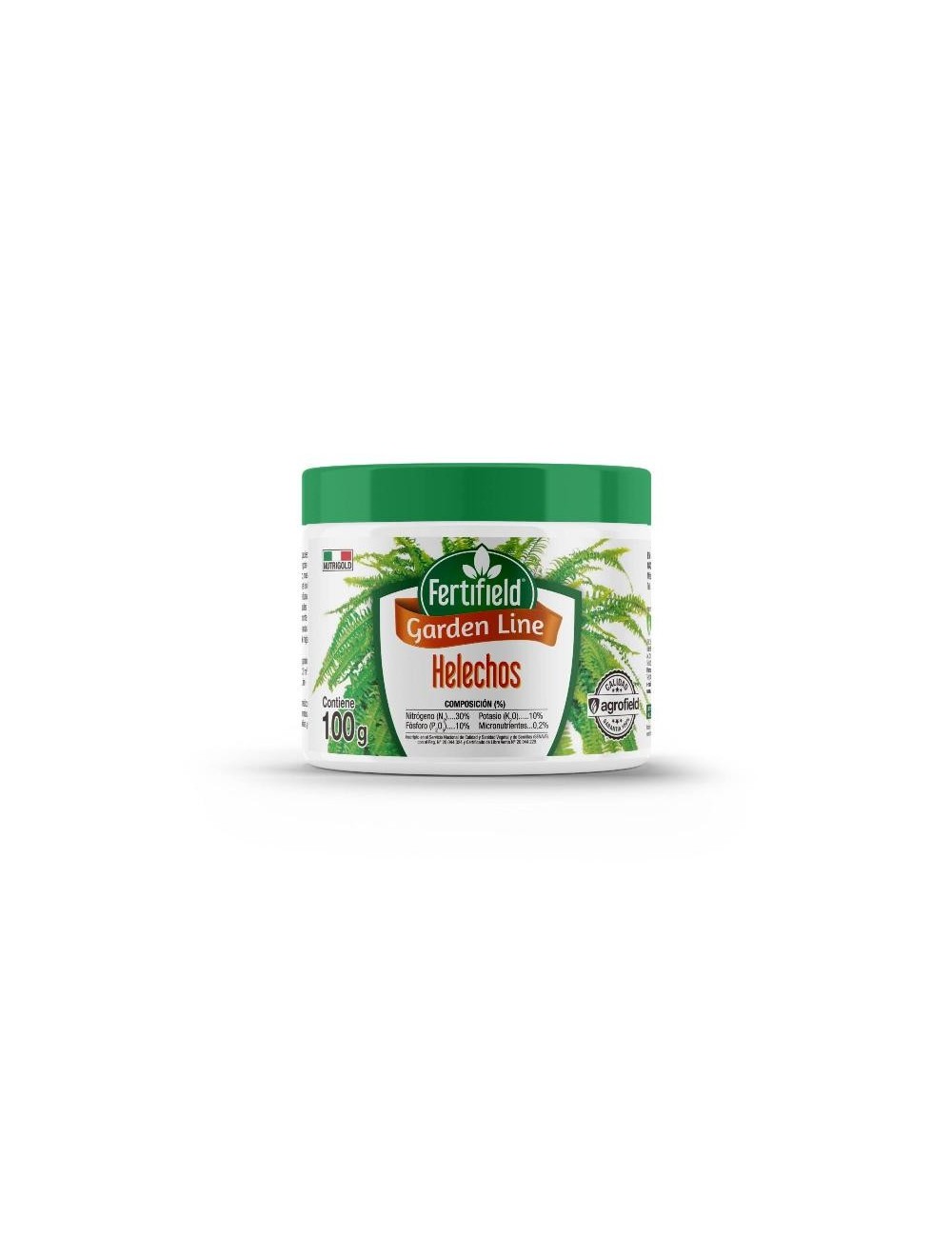 GARDEN LINE HELECHOS - NUTRIGOLD POTE X 100 GRAMOS