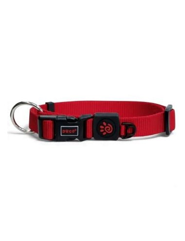 COLLAR DE NYLON DOCO SIGNATURE O-RING  -ROJO- L REF DCS006