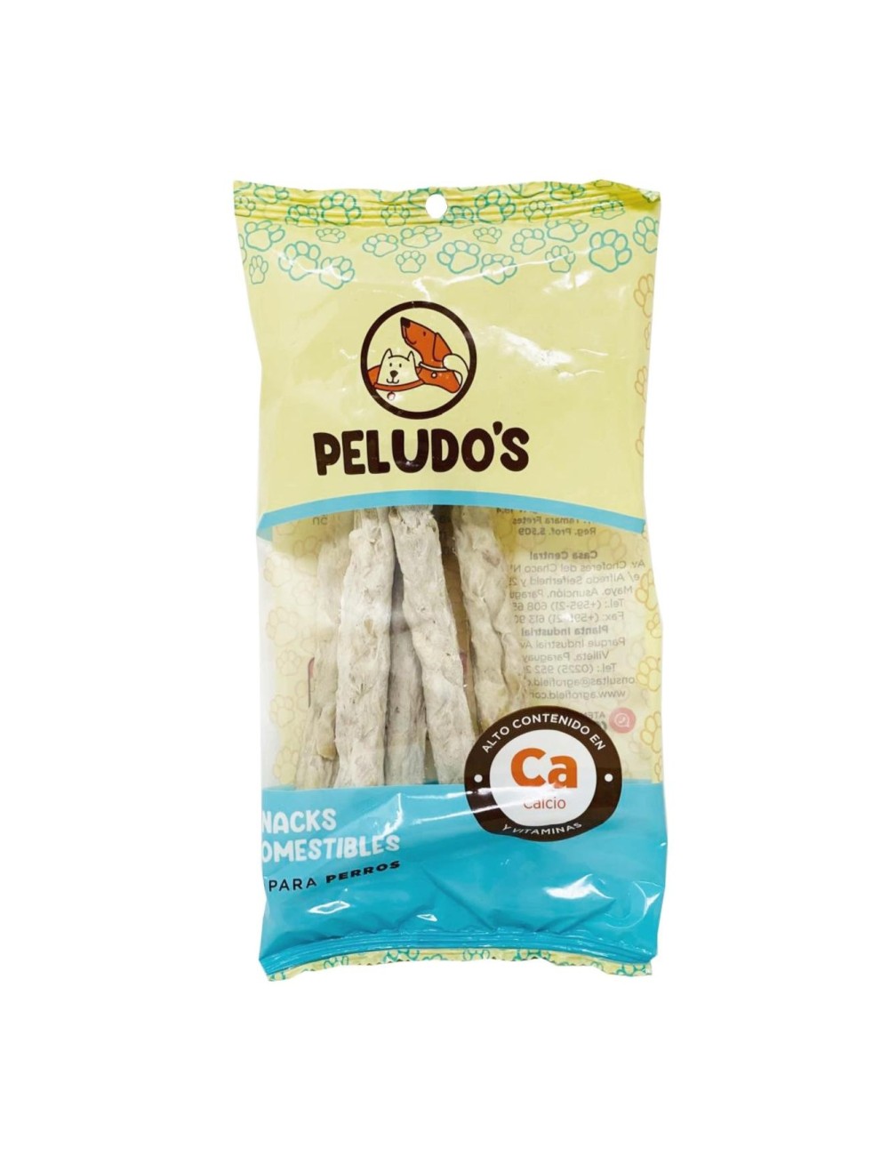 HUESO COMESTIBLE PALITOS BLANCOS X 5 UNIDADES