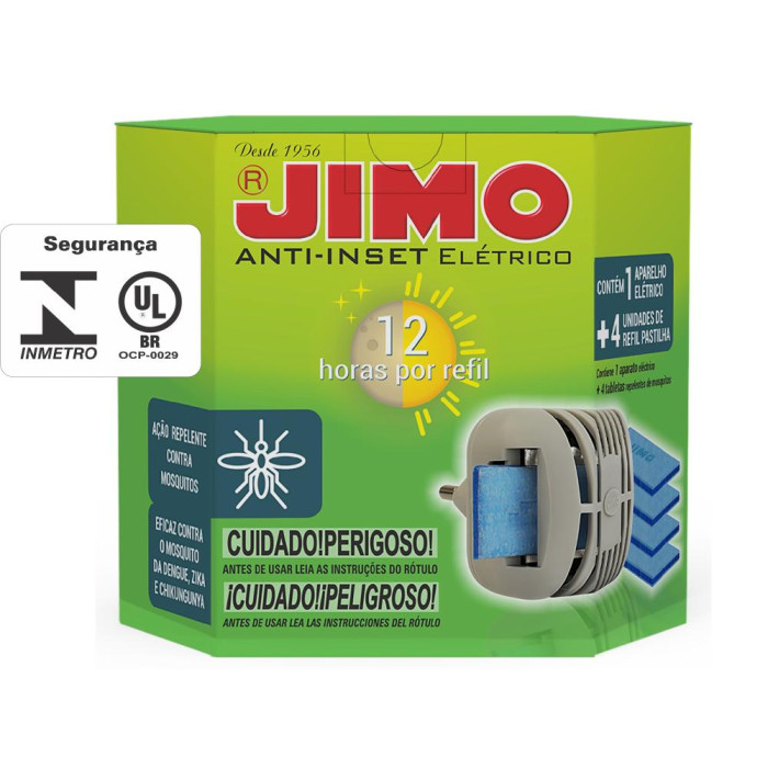JIMO ANTIINSET APARATO ELÉCTRICO PARA PASTILLAS
