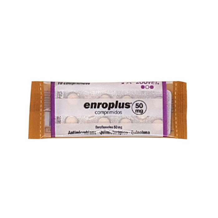 ENROPLUS 50 MG X BLISTER DE 10 COMPRIMIDOS