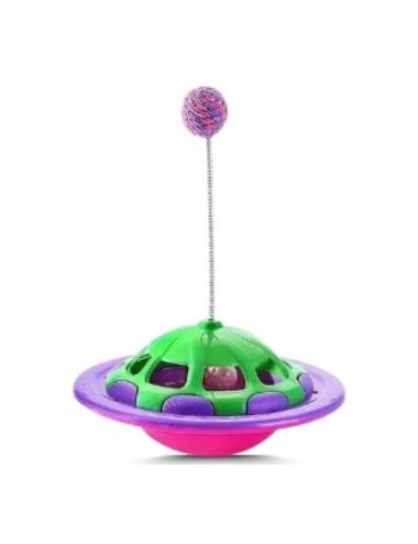 JUGUETE PARA GATO -TRUQYS PETS- PLATILLO VOLADOR  REF.: 20272