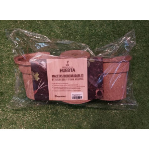 MACETAS BIODEGRADABLE X 3...