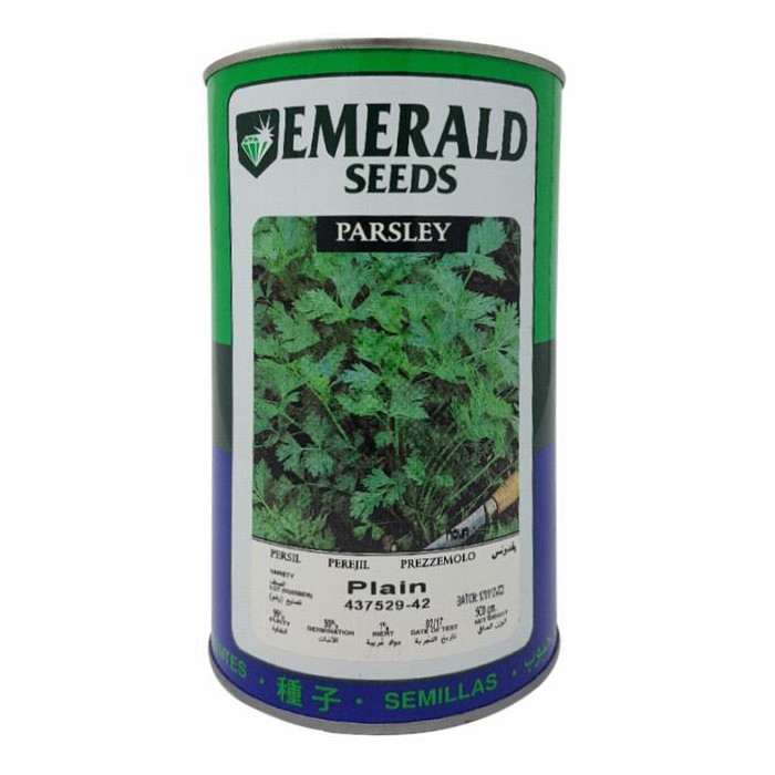 PEREJIL PLAIN -EMERALD- LATA X 500 GRAMOS