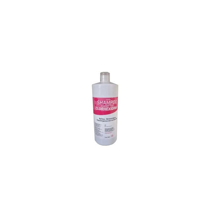 SHAMPOO ZOOVET CON CLORHEXIDINA FRASCO X 1 LITRO