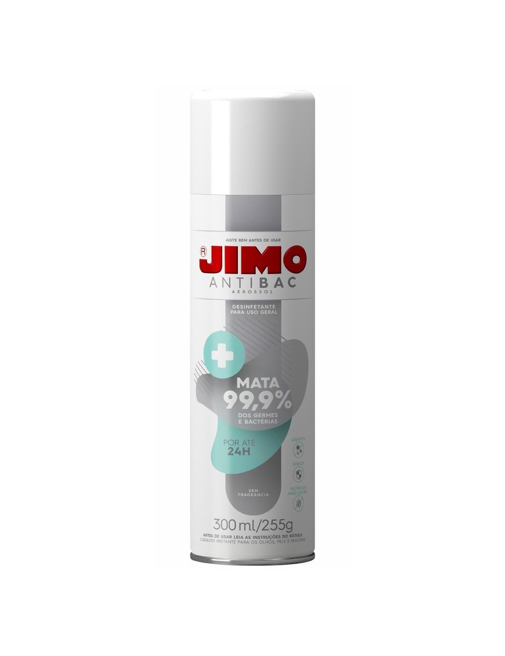 JIMO ANTIBAC SIN FRAGANCIA AEROSOL X 300 C.C.