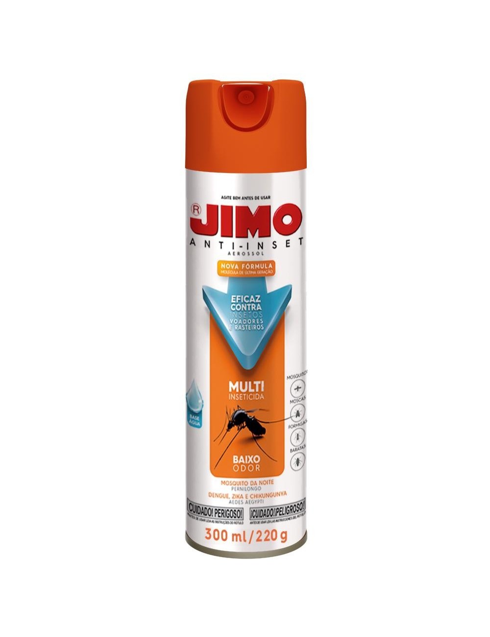 JIMO ANTIINSET MULTI INSECTICIDA AEROSOL X 300 C.C.