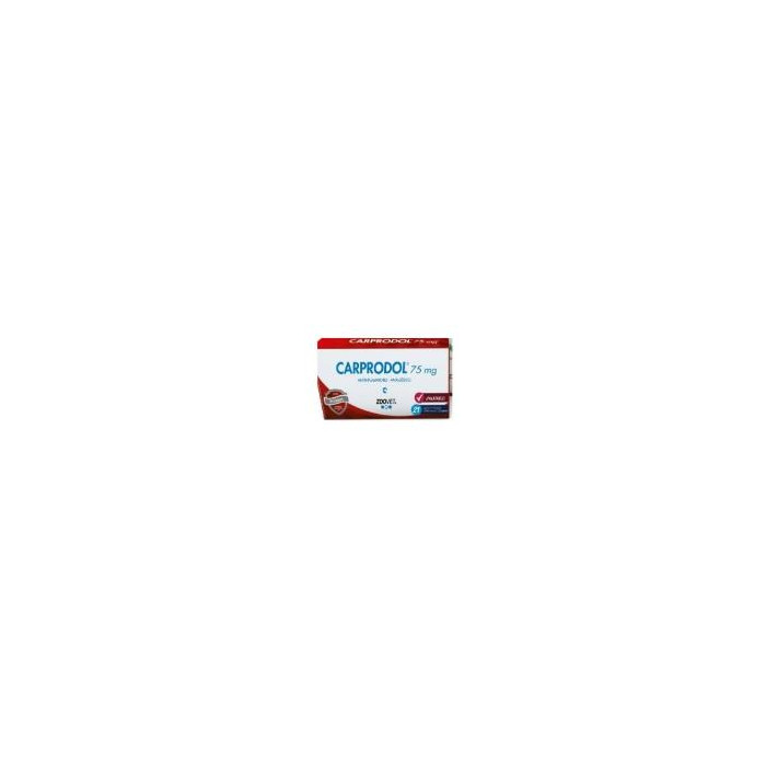 CARPRODOL 75 MG X 3 COMPRIMIDOS