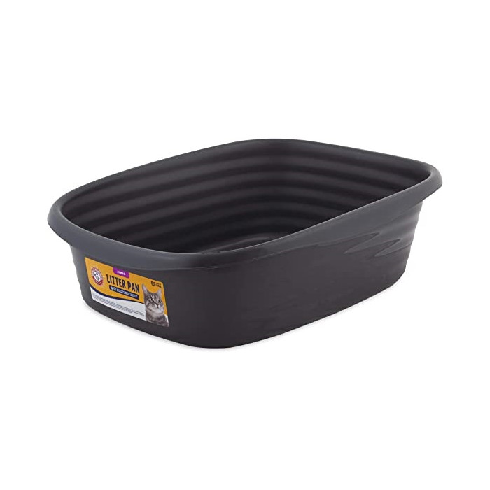 BANDEJA SANITARIA PETMATE NEGRO GRANDE REF.22193