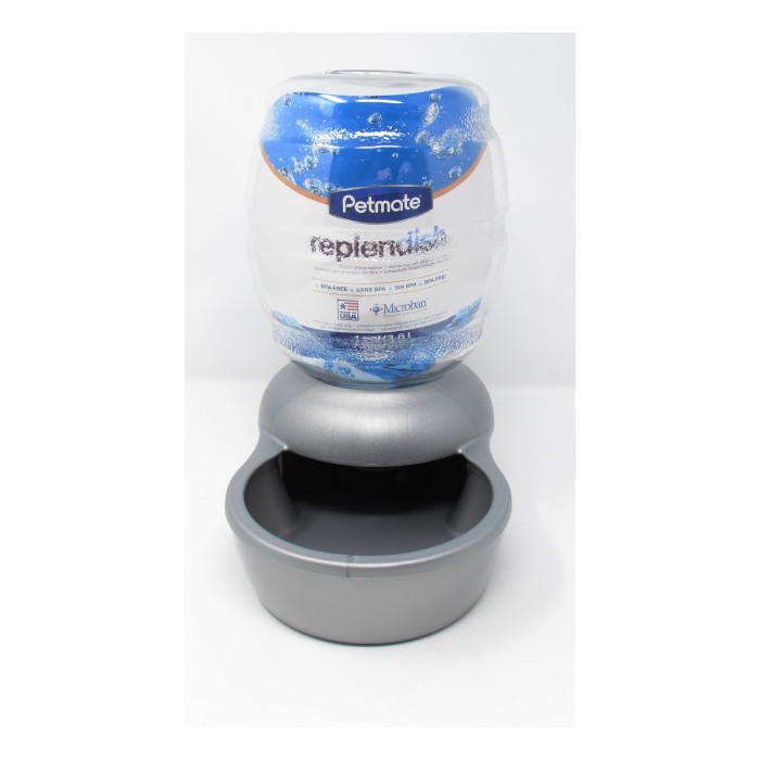 BEBEDERO PETMATE PERLADO GRIS X 3,8L REF. 24492