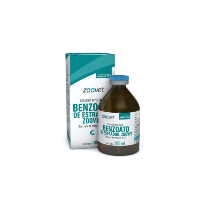 BENZOATO DE ESTRADIOL ZOOVET X 100 C.C.