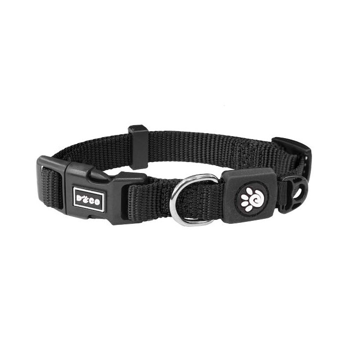 COLLAR DE NYLON DOCO SIGNATURE -NEGRO- L REF DCSN002