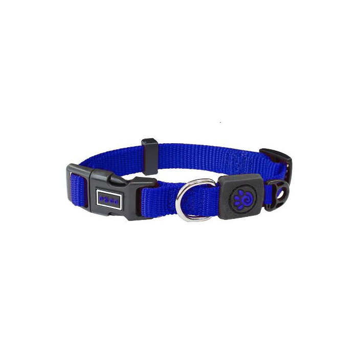 COLLAR DE NYLON DOCO SIGNATURE -AZUL MARINO- S REF DCSN002