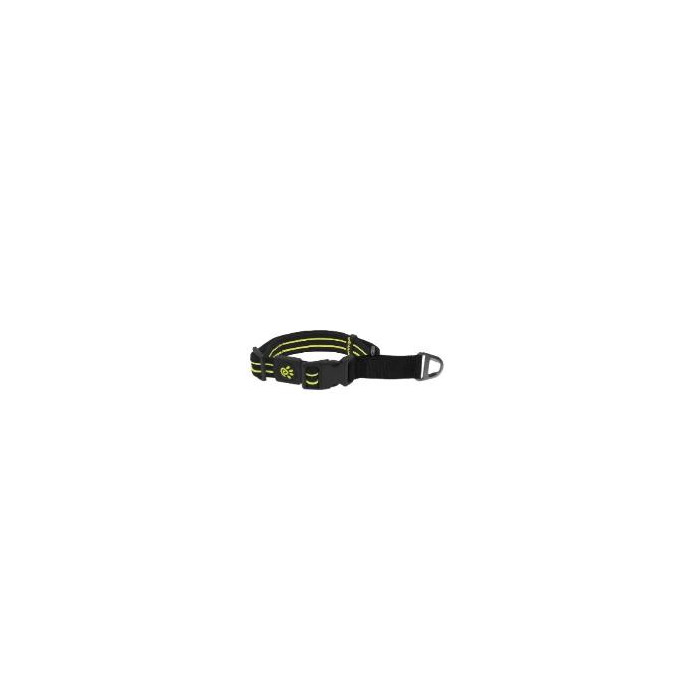 COLLAR DE NYLON DOCO SOLAR NEGRO M REF DCA039